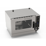 EOP05D Ηλεκτρικός φούρνος ζαχαροπλαστικής (ατμός με injection) και ηλεκτρονικό πάνελ 5 x (600x400mm) Tecnoinox