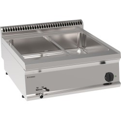 Μπεν Μαρί BM70G7 Tecno70 70x70x28cm 2kW Αερίου GN2/1 Επιτραπέζιο TECNOINOX