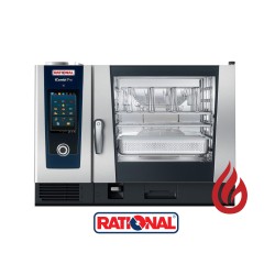 iCombi Pro 6-2/1 φούρνος combi με οθόνη αφής (ατμός με boiler) γκαζιού 6x GN 2/1 Rational