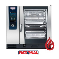 iCombi Pro 10-2/1 φούρνος combi με οθόνη αφής (ατμός με boiler) γκαζιού 10x GN 2/1 Rational