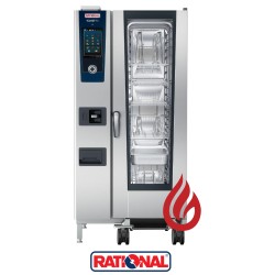 iCombi Pro 20-1/1 φούρνος combi με οθόνη αφής (ατμός με boiler) γκαζιού 20x GN 1/1 Rational