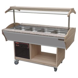 SB-C 120 Μπουφές ψυχόμενος 3 X GN 1/1