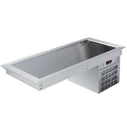 DRTP-211 HC με ψυχόμενη επιφάνεια drop in 2 GN 1/1 Asber