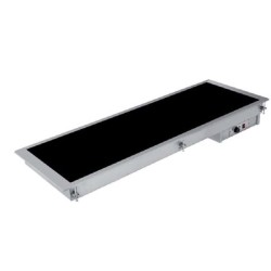 DCT-211 με κεραμική επιφάνεια drop in 2 GN 1/1 Asber