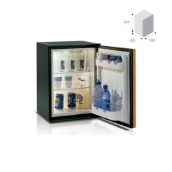 MINI BAR ΑΜΜΩΝΙΑΣ: C420L ΠΟΡΤΑ ΜΕΛΑΜΙΝΗ TOP CLASS VITRIFRIGO