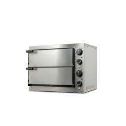 Διπλός φούρνος πίτσας SMALL/B2 διαμέτρου 2Χ33Ø (χωρητικότητα 2 πίτσες Ø33)OLYMPIA ΙΤΑΛΙΑΣ