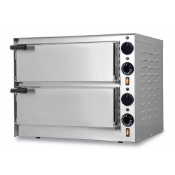 Διπλός φούρνος πίτσας SMALL/E2 διαμέτρου 2Χ33Ø (χωρητικότητα 2 πίτσες Ø33)OLYMPIA ΙΤΑΛΙΑΣ