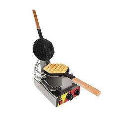 Βαφλιερα Bubble Waffle με Περιστρεφόμενες Πλάκες