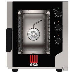 EKF 523 N UD Φούρνος combi (ατμός με ψεκασμό) με αναλογικό έλεγχο ηλεκτρικός 5 GN 2/3 Tecnoeka