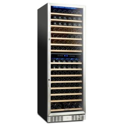 CWC 450B1 Βιτρίνα κρασιών 154 μπουκάλια διπλή ζώνη (77+77) Olympia