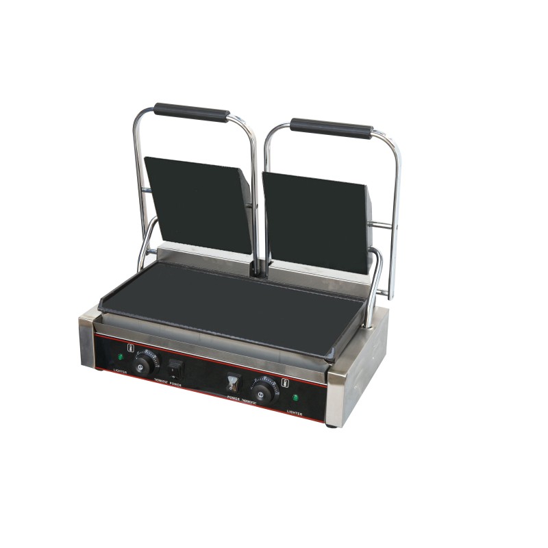 Τοστιέρα CHZ-810-2B 56x36x19.5cm 3.6kW 220V Λεία Διπλή OLYMPIA