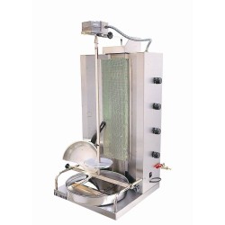 Γύρος αερίου για 35Kg με 4 κατακόρυφους καυστήρες 904V VIMITEX