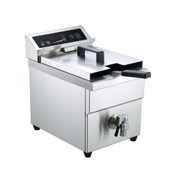 BT-350Z8D Induction Φριτέζα μονή με βρυσάκι 7lit Olympia
