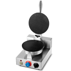 Βαφλιέρα ZHH-1 36x25.2x23cm 1kW 220-240V Μονή για Χωνάκια Παγωτού OLYMPIA