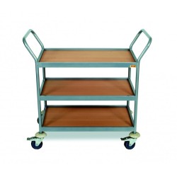 Ξύλινο service trolley 3 ραφιών RM453