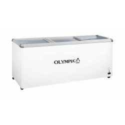 WD-650 Μπαούλο συντήρησης/κατάψυξης με συρόμενα τζάμια 464Lt Olympia