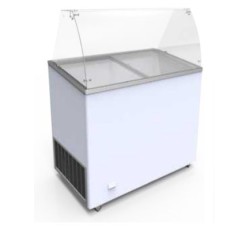 VENUS 26 VETRINE CURVED Βιτρίνα χύμα παγωτού 231 lit Crystal