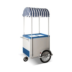 ICE CREAM CART Καρότσι κατάψυξης παγωτού Crystal