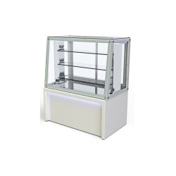 VK-207-3R Βιτρίνα Ψυχόμενη με 4 γυάλινες πλευρές θέασης και 3 γυάλινα ράφια ARTSTEEL