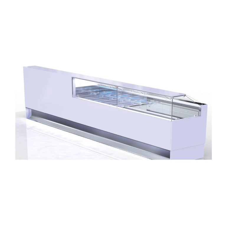 Βιτρίνα SOTTO BANCALINA Inox OLYMPIA