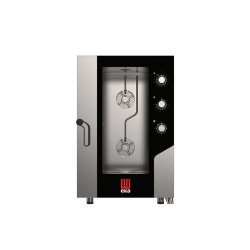 MKF 1111 S φούρνος combi με ηλεκτρομηχανικό πάνελ (ατμός με ψεκασμό) ηλεκτρικός 11 x GN 1/1 Tecnoeka