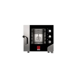 MKF 621 S φούρνος combi με ηλεκτρομηχανικό πάνελ (ατμός με ψεκασμό) ηλεκτρικός 6 x GN 2/1 Tecnoeka