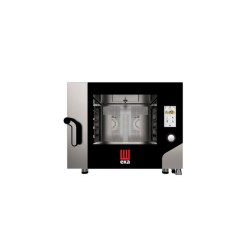 MKF 4642 TS φούρνος combi με 2 μοτέρ, οθόνη αφής (ατμός με ψεκασμό) ηλεκτρικός 4 λεκανάκια 600x400 mm Tecnoeka