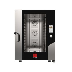 MKF 1064 TS φούρνος combi με οθόνη αφής (ατμός με ψεκασμό) ηλεκτρικός 10 λεκανάκια 600x400 mm Tecnoeka