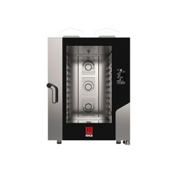 MKF 1064 G BM Φούρνος γκαζιού combi με ηλεκτρονικό πάνελ 7'' Black Mask (ατμός με ψεκασμό) 10 λεκανάκια 600x400 mm Tecnoeka