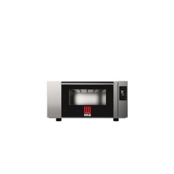 MKF D2T Ηλεκτρικός Φούρνος πίτσας 2 δίσκων 600x400mm με ατμό TECNOEKA