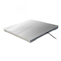 FDS 100 Πλατφόρμα 3000kg INOX με επιλογή κεφαλής Χ3 100x100cm ICS