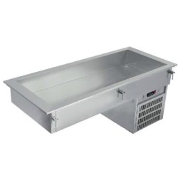 DRW-311 HC Ψυχόμενο μπαιν μαρί drop in 3 GN 1/1 Asber