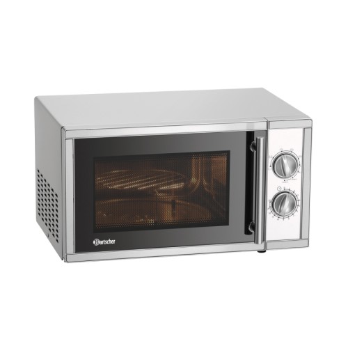 Φούρνος Μικροκυμάτων 9231D-GR 610856 48x40,5x28Υcm 900W 230V 23lt με Grill 1000W και 9 Επίπεδα Ισχύος BARTSCHER