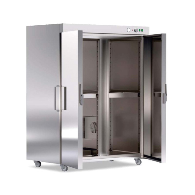 Θερμοθάλαμος AW-159-2 171x103x190cm Inox για 60x80 με 2 Πόρτες και Έλεγχο Υγρασίας ARTSTEEL Θερμοθάλαμος AW-159-2 171x103x190cm Inox για 60x80 με 2 Πόρτες και Έλεγχο Υγρασίας ARTSTEEL
