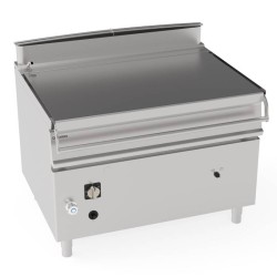 Ανατρεπόμενο Τηγάνι B12MFXGN9 Tecno90 120x90x90cm 30kW Αερίου 120lt Αυτόματο σε Κλειστό Ντουλάπι TECNOINOX