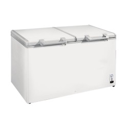 Μπαούλο BD-550 146.5x78x94.5cm 220V 455lt Κατάψυξη / Συντήρηση με 2 Καπάκια OLYMPIA