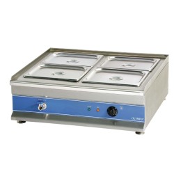 Μπεν Μαρί BM-4T 75x68x27,5cm 1.5kW 220V Ηλεκτρικό 4xGN1/2 Επιτραπέζιο OLYMPIA