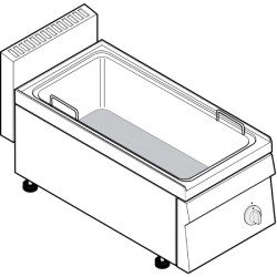 Τηγάνι Πολλαπλής Χρήσης BRM35E/0 Tecno65 35x65x28cm 3,3kW 400V 3N Ηλεκτρικό 1 Ζώνης 7,5lt Επιτραπέζιο TECNOINOX