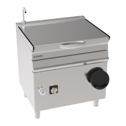 Ανατρεπόμενο Τηγάνι BS8IE7 Tecno74 80x70x90cm 8,7kW 380-415V 3N Ηλεκτρικό 50lt Χειροκίνητο σε Κλειστό Ντουλάπι TECNOINOX