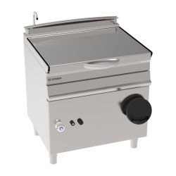 Ανατρεπόμενο Τηγάνι BS8IG7 Tecno74 80x70x90cm 12kW Αερίου 50lt Χειροκίνητο σε Κλειστό Ντουλάπι TECNOINOX