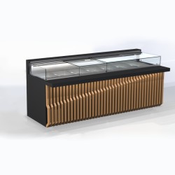 Βιτρίνα Συντήρησης Supermarket BW-169-R Isola 150x110x110cm 3/4 hp Νησίδα ARTSTEEL