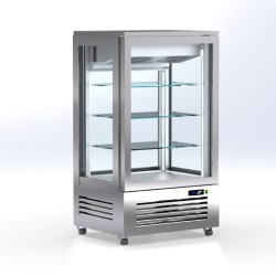 Βιτρίνα Κατάψυξης C4-09E-SR 90x75x160cm Inox 450lt 700W ARTSTEEL