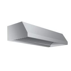 Καπέλο Εξαερισμού CA-107-M Classic Extraction 100x90x50cm Inox με Ενσωματωμένο Μοτέρ ARTSTEEL