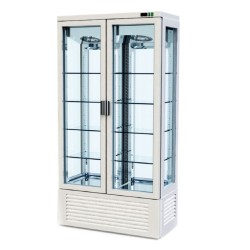Βιτρίνα Συντήρησης CC-147-SR 140x70x240cm Inox 240cm 1400lt 750W ARTSTEEL