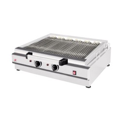 Σχαριέρα CHIOS-2 Ecoline 68x63x23cm 7.56kW 400V Ηλεκτρική Νερού 2 Ζωνών με 1 Σχάρα Χαμηλής Κατανάλωσης Επιτραπέζια NORTH