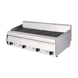 Σχαριέρα CHIOS-23 Ecoline Σειρά 700 90x70x30(46)cm 11.34kW Ηλεκτρική Νερού Επαφής 3 Ζωνών με 1 Σχάρα Χαμηλής Κατανάλωσης Επιτραπέζια NORTH