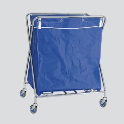 Τρόλεϊ Μεταφοράς Laundry CRS-10 63x45x74cm 94lt με 1 Υφασμάτινη Σακούλα για Στεγνό Ιματισμό FAGOR