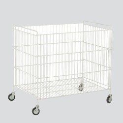 Τρόλεϊ Μεταφοράς Laundry CS-115 40x60x65cm 115lt με Μεταλλικό Πλέγμα για Στεγνό Ιματισμό FAGOR