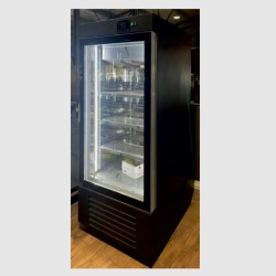 Ψυγείο Ωρίμανσης DA-07D-BL 72x85x165cm 500lt 1/2hp σε Μαύρο Χρώμα Βιτρίνα ARTSTEEL