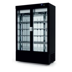 Ψυγείο Ωρίμανσης DA-14D-B 144x85x212cm 1400lt 1/1hp σε Μαύρο Χρώμα Βιτρίνα ARTSTEEL